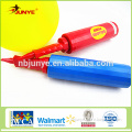 Ningbo Junye plastic high quality promotion balloon hand pump